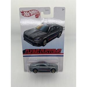 2020 HOT WHEELS FLYING CUSTOMS 2015 FORD MUSTANG GT SILVER COMBINED SHIPPING